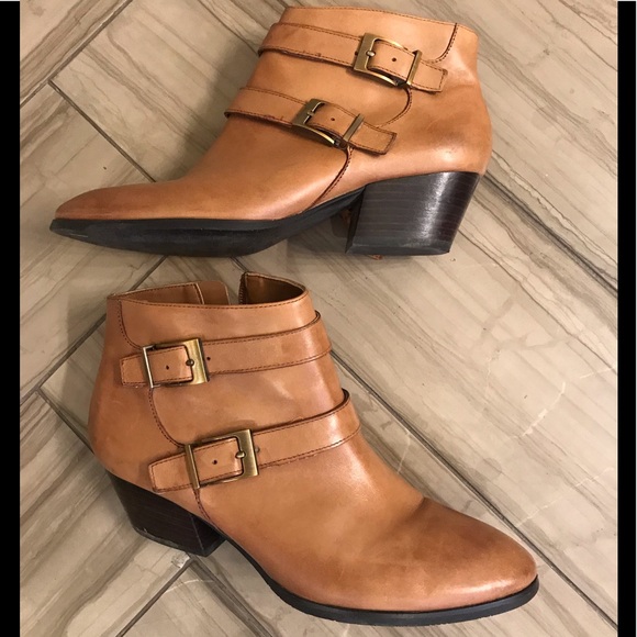 franco sarto buckle bootie